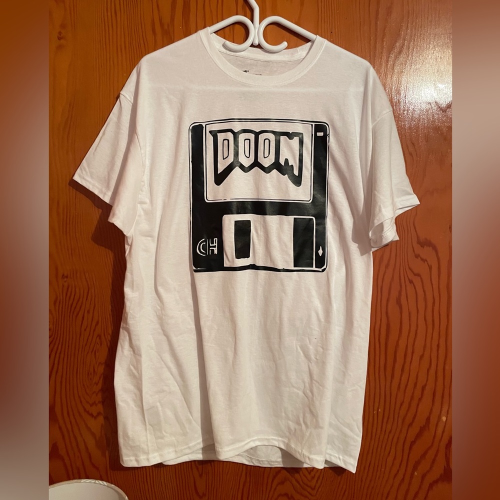 🩸 DOOM Hard Disc US XL First Person Shooter In Hell Tee Shirt Classic 🩸